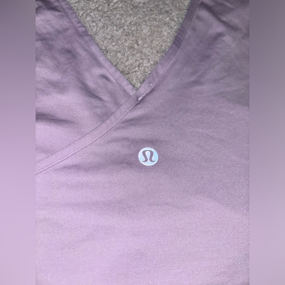 Lululemon Cropped Wrap Top | Size M/L - Picture 3 of 3